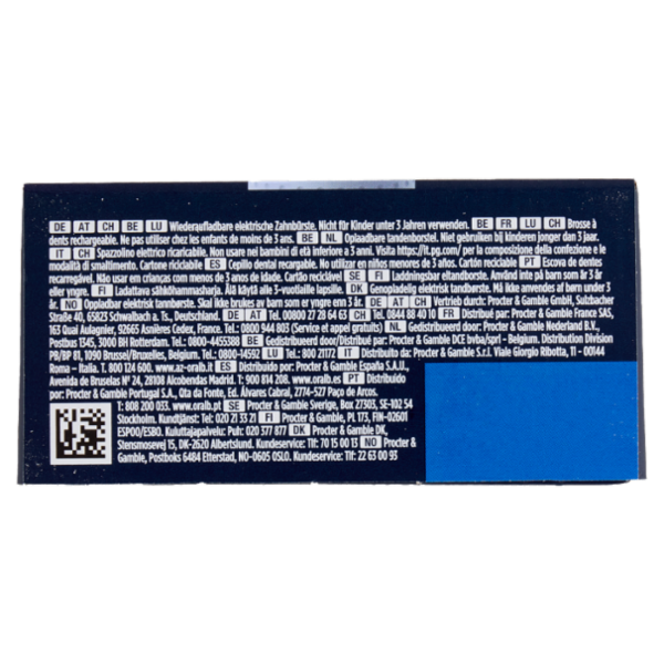 Oral-B Spazzolino Elettrico Denti Ricaricabile Pro Vitality Vapor Blue