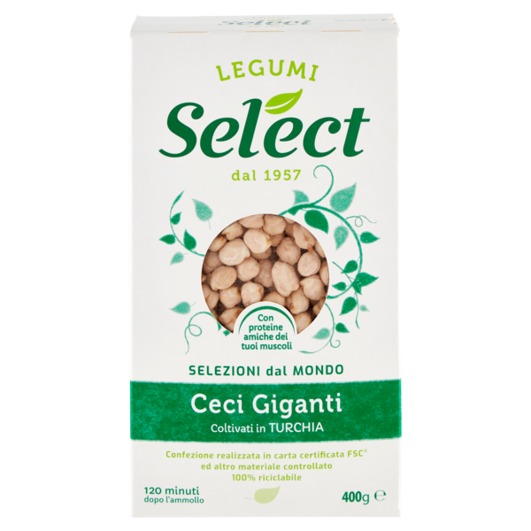 Select Selezioni dal Mondo Ceci Giganti 400 g