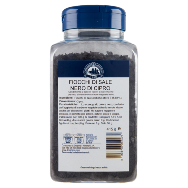 La Drogheria 1880 Sale Nero di Cipro 415 g
