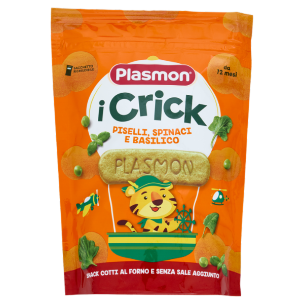 Plasmon i Crick Piselli, Spinaci e Basilico 100 g