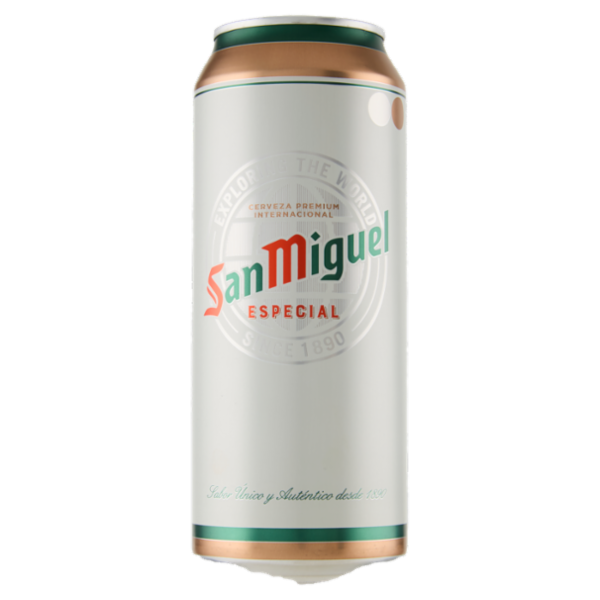 SAN MIGUEL Especial Birra lager spagnola lattina 50 cl