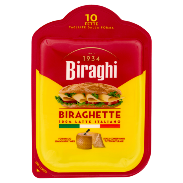 Biraghi Biraghette 10 Fette 120 g