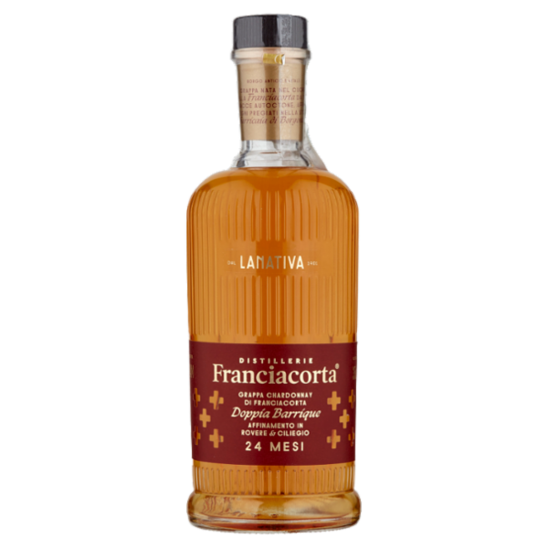 Distillerie Franciacorta la Nativa Grappa Chardonnay di Franciacorta Doppia Barrique 24 Mesi 35 cl