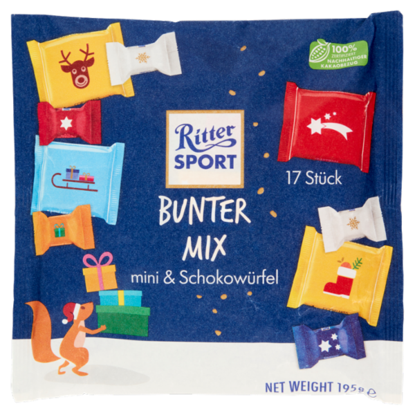Ritter Sport Bunter Mix 195 g