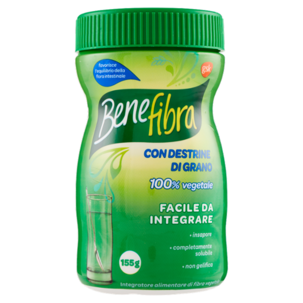 Benefibra Integratore di Fibre Alimentari integratore Intestino Insapore 155 g