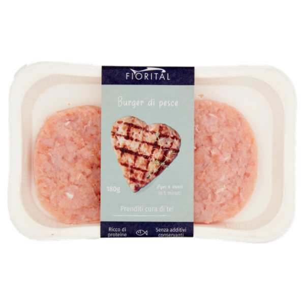Fiorital Burger di pesce 180 g