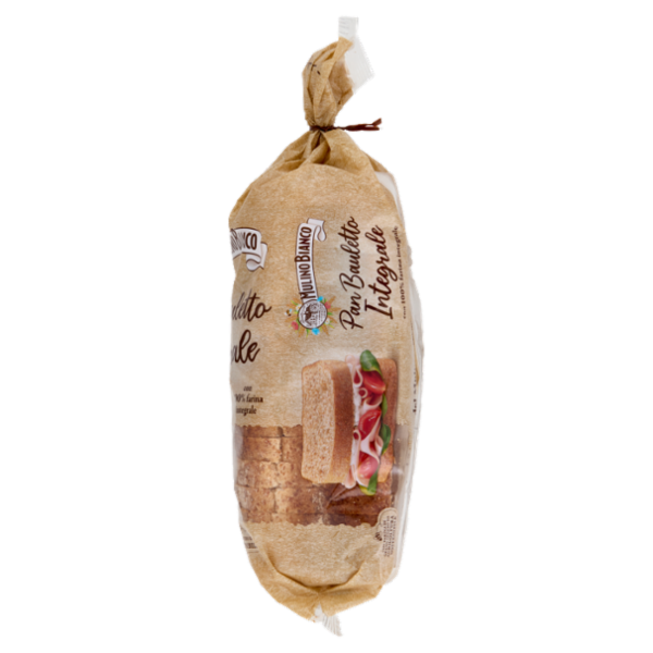 Mulino Bianco Pan Bauletto Integrale Pane ideale per panini 400g