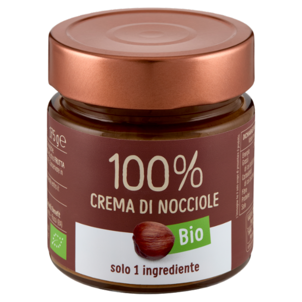 Euro Company 100% Crema di Nocciole Bio 175 g