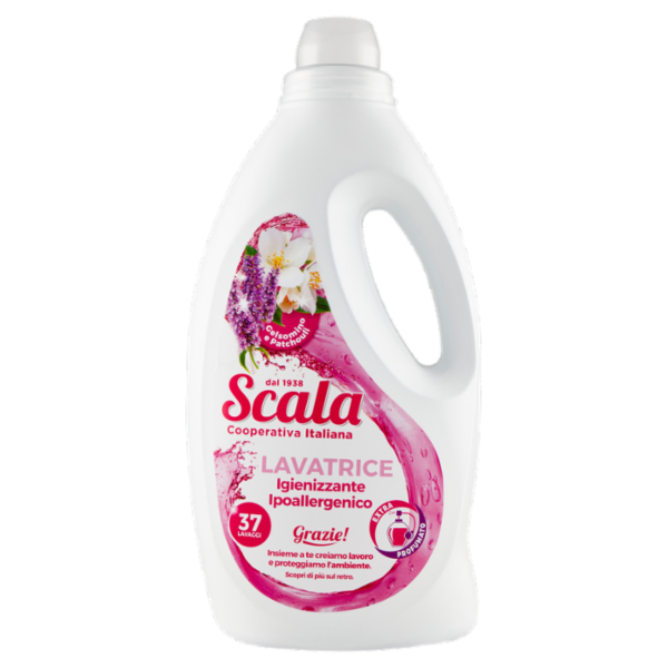 Scala Lavatrice Igienizzante Ipoallergenico Gelsomino e Patchouli 1500 ml