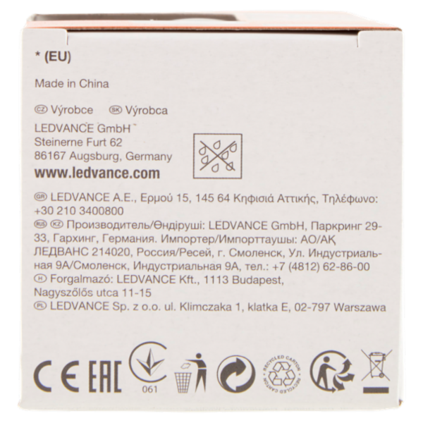 Osram Led Star Classic A 40 Warm White 4.0 W E27