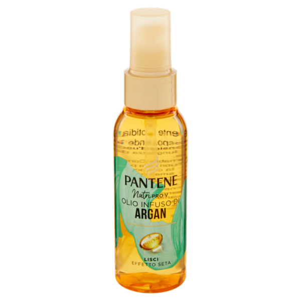 Pantene Nutri Pro-V Olio Infuso di Argan Lisci Effetto Seta 100 ml