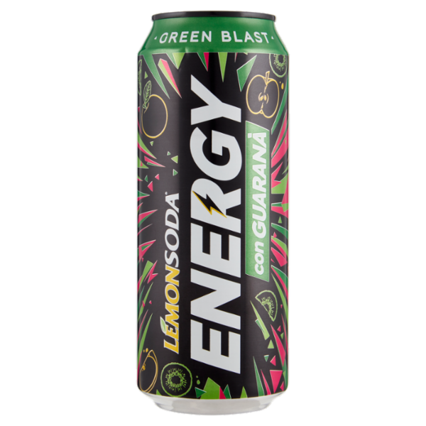 Lemonsoda Energy con Guaranà Green Blast 50 cl