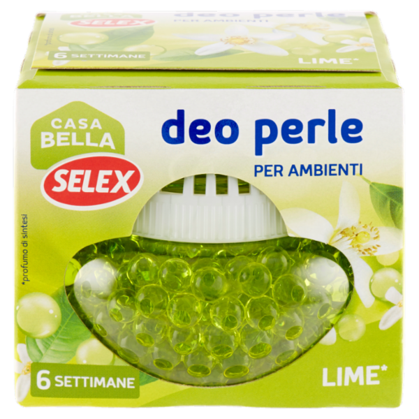Selex Casa Bella Deodorante per Ambienti in Perle Lime 110 g