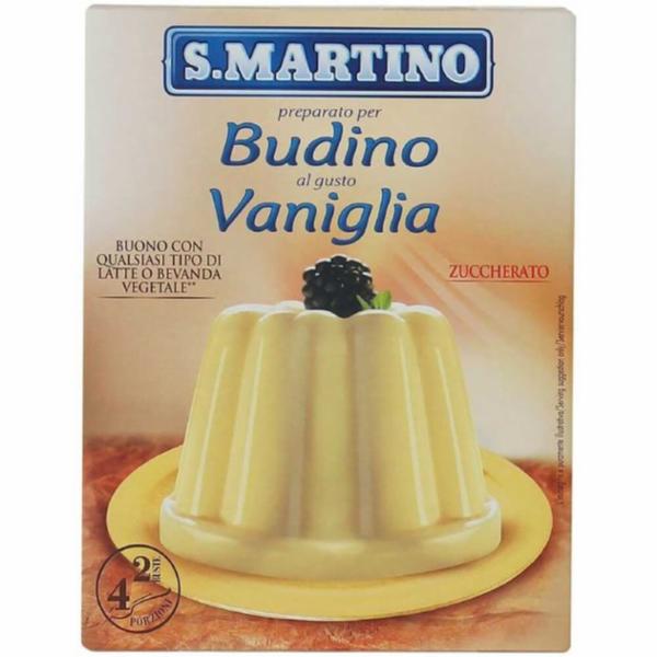 San Martino Budino Zuccherato Vaniglia Cleca 65g