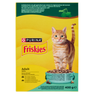 PURINA FRISKIES Adult Coniglio e Pollo e Con Verdure 400g