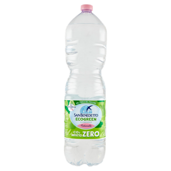 San Benedetto Acqua Naturale Fonte del Pollino Ecogreen 2 L