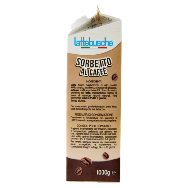 lattebusche Sorbetto al Caffè 1000 g