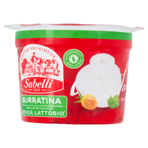 Sabelli Burratina Senza Lattosio* 125 g