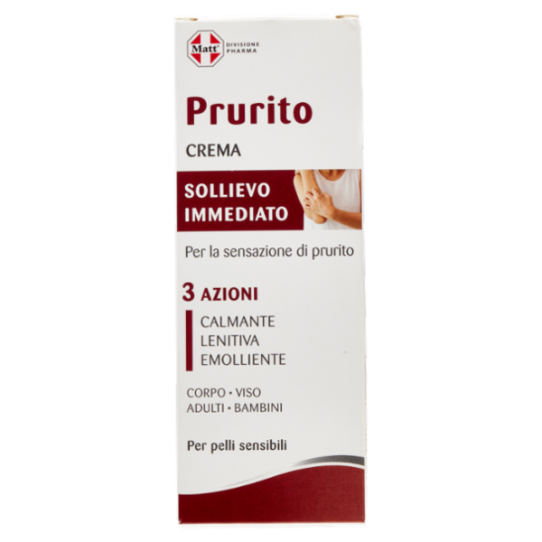 Matt Divisione Pharma Prurito Crema Sollievo Immediato 40 ml