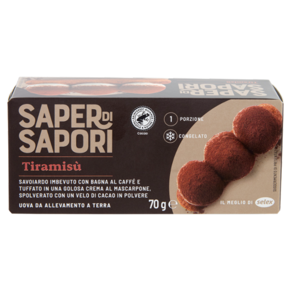 Selex Saper di Sapori Tiramisù Congelato 1x70 g