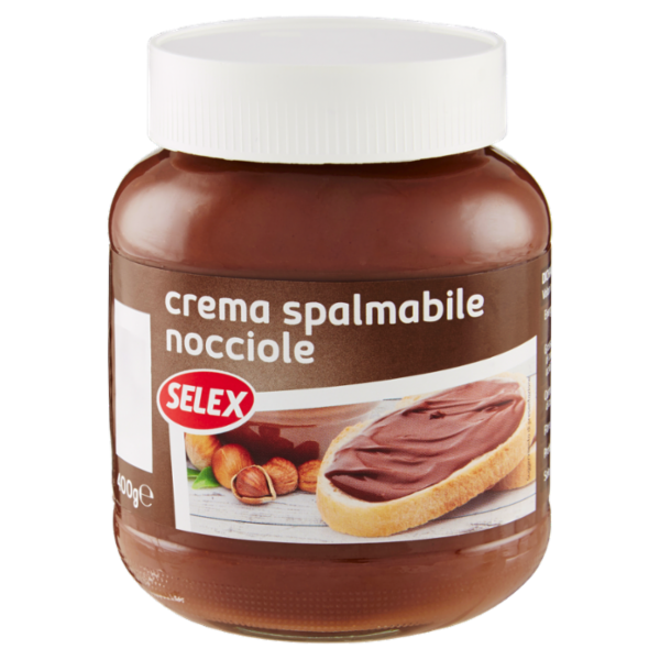 Crema Spalmabile Nocciole Selex 400gr