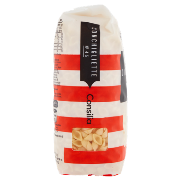Consilia Pasta di Semola Trafilata al Bronzo Conchigliette 500 g