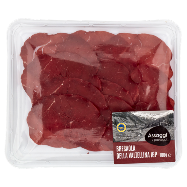 Assaggi e paesaggi Bresaola della Valtellina IGP 100 g