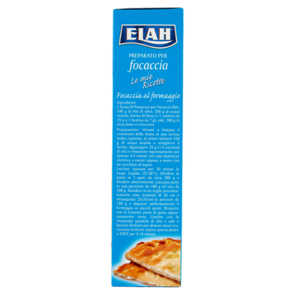 Elah Preparato per focaccia 500 g