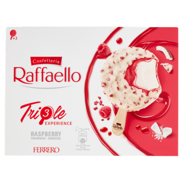 Raffaello Triple Experience Raspberry 3 x 46 g
