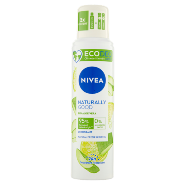 Nivea Naturally Good EcoDeo Bio Aloe Vera 125 ml