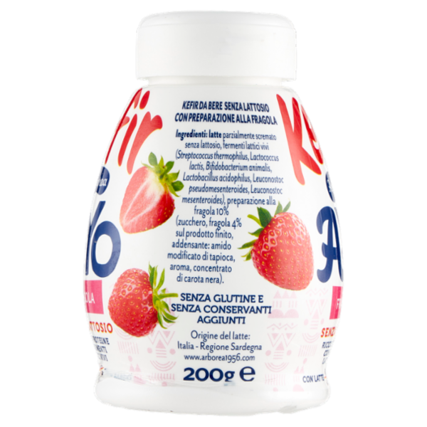 Arborea Ayo Kefir Fragola Senza Lattosio 200 g