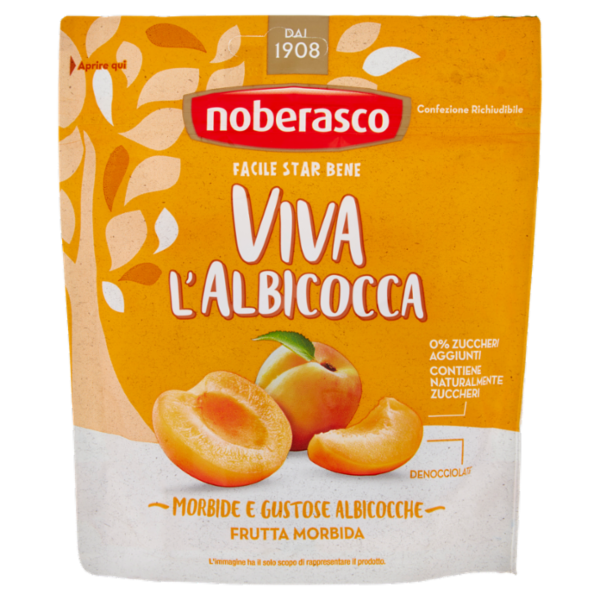 noberasco Viva l'Albicocca Denocciolate 200 g