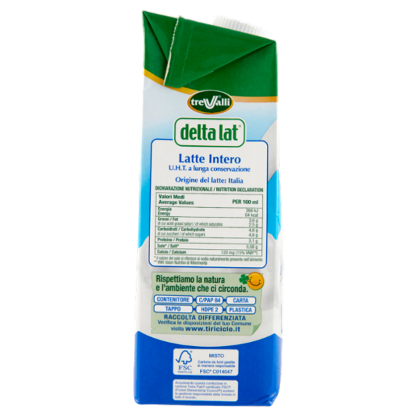 delta lat Latte Intero 1000 ml