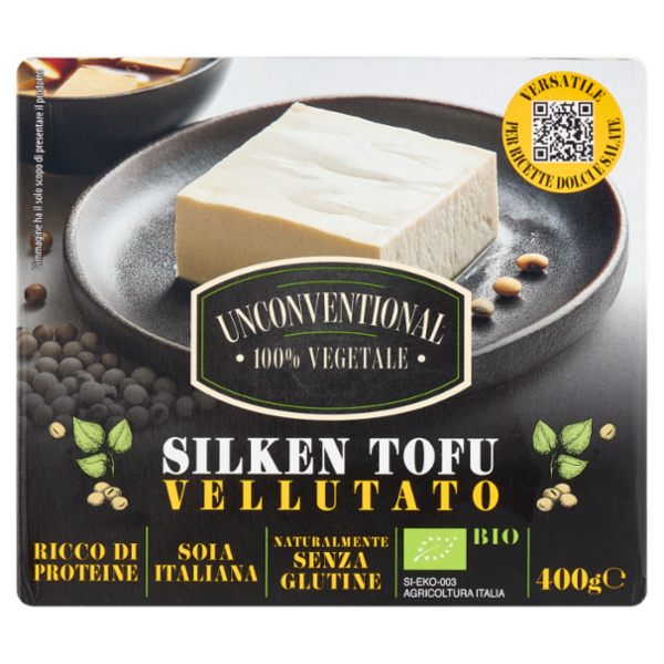 Unconventional Silken Tofu Vellutato Bio 400 g