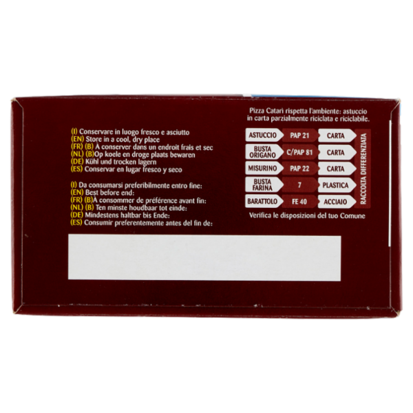 Pizza Catarì Senza Glutine 455,75 g