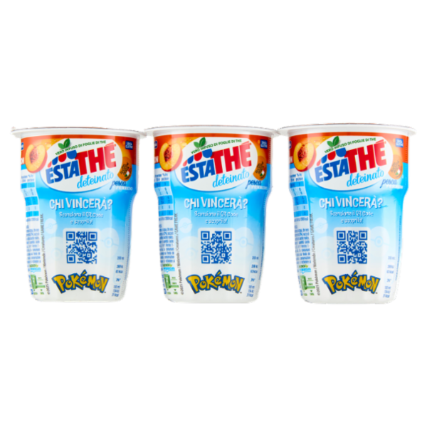 Estathé deteinato pesca 3 x 200 ml