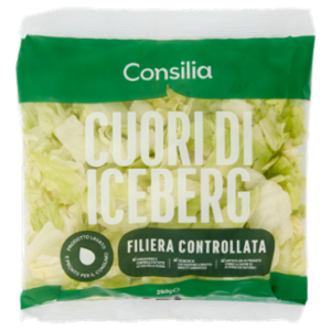 Consilia Cuori Di Iceberg Lavati e Pronti Per Il Consumo 250 g
