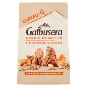 Galbusera Cereali G Granola e Frolla Con Albicocca, Arance e Mandorle 300 g