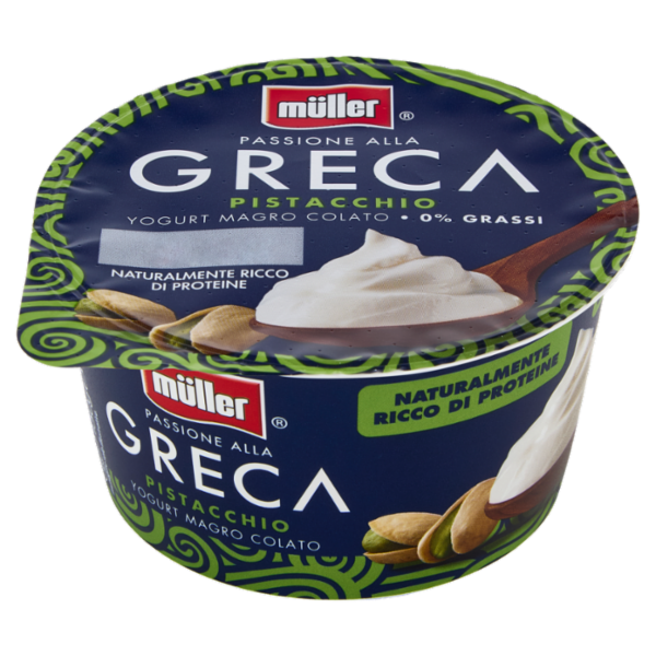 müller Passione alla Greca Pistacchio Yogurt Magro Colato 150 g