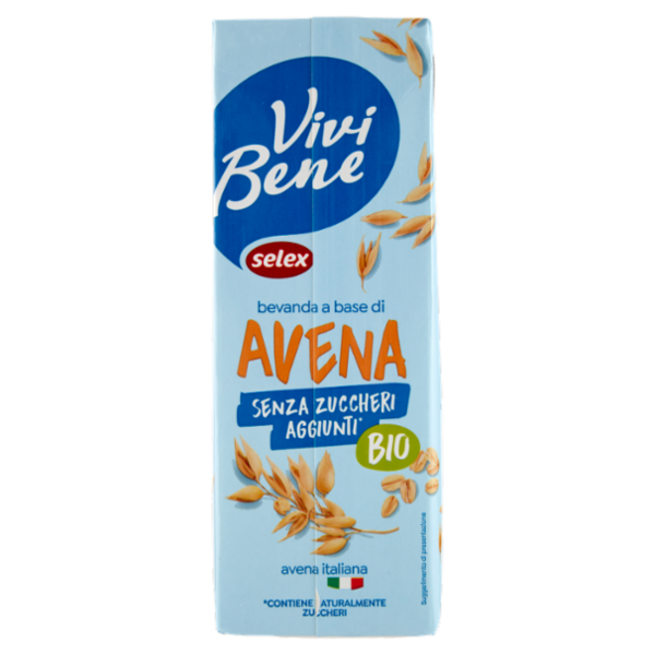 Selex Vivi Bene Bevanda a Base di Avena Biologica 1 L