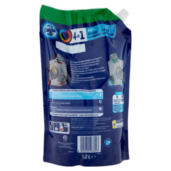 Calgon Gel Anticalcare Lavatrice 1,2 L