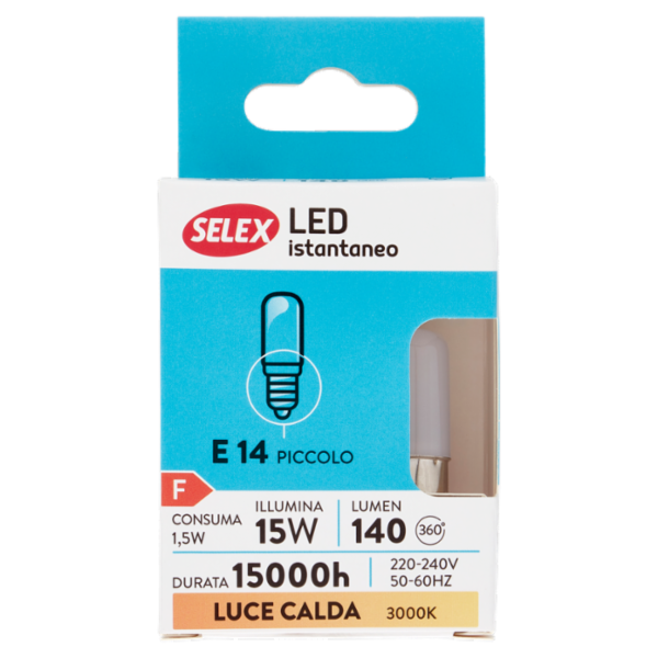 Selex Lampadina Led Frigo E14 2W