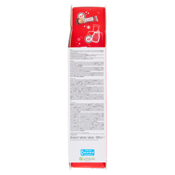 nutella Calendario dell'Avvento 20 pezzi 528 g