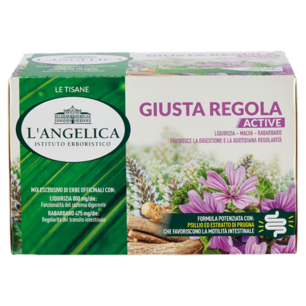 L'Angelica Le Tisane Giusta Regola Active 18 Filtri 36.0 g