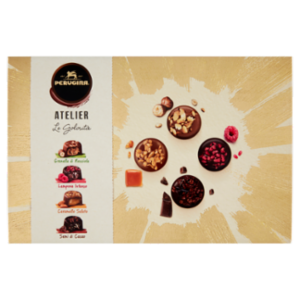 PERUGINA Atelier Le Golosità Cioccolatini Assortiti Scatola Regalo Natale 398 g