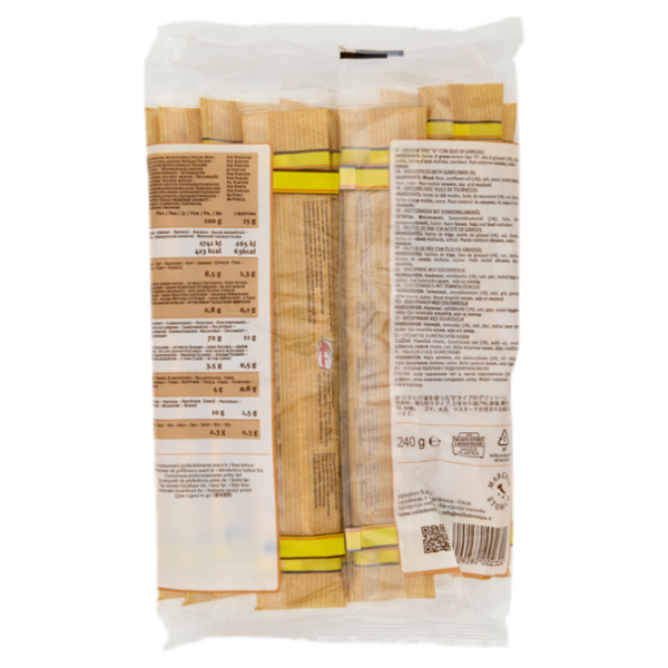 Valledoro Torinesi Grissini Stirati 240 g