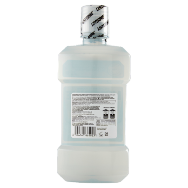 Listerine Advanced White Gusto Delicato Menta 500 ml