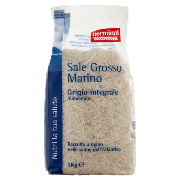 Germinal Sale Grosso Marino Grigio integrale 1 Kg
