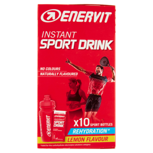 Enervit Instant Sport Drink Lemon Flavour 10 x 16 g