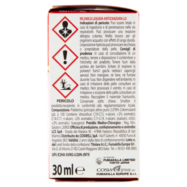 VAPE Liquido Geranio Ricarica 30 ml